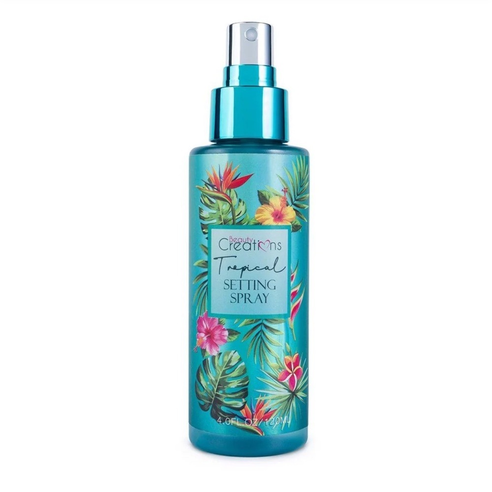 Beauty Creations Tropical Setting Spray Hydrating Makeup Mist 4 oz 120ml NEW